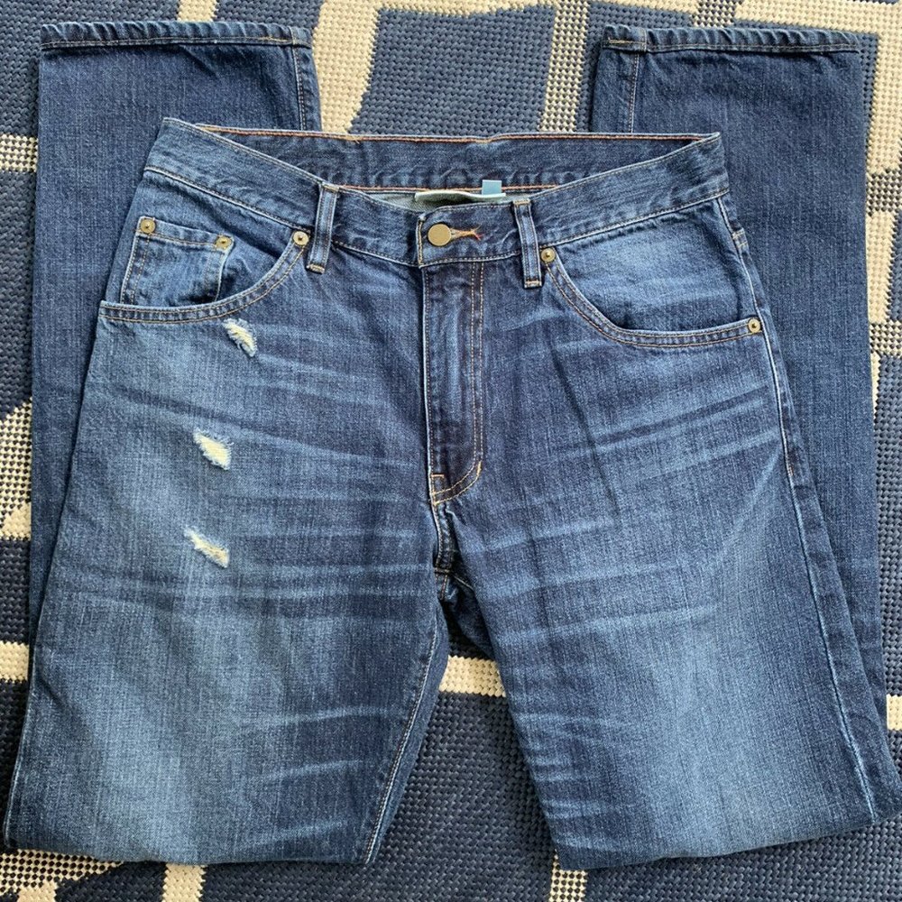 Raleigh denim Jones jeans 31‎ men’s distressed - Picture 3 of 10
